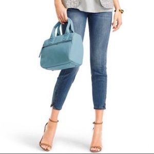 Cabi curvy crop Ankle Zip Hem Skinny Jeans Size 10